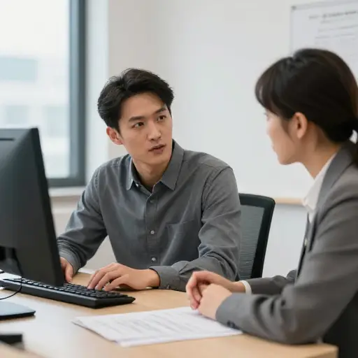 "我们需要尽快完成这个项目。" "我知道。我正在处理呢。"