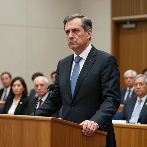 这位政治家因有争议的言论被指责为种族主义者。