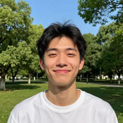 幸好我没哭。