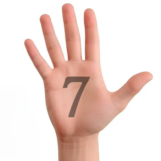我有一个幸运数字，是7。