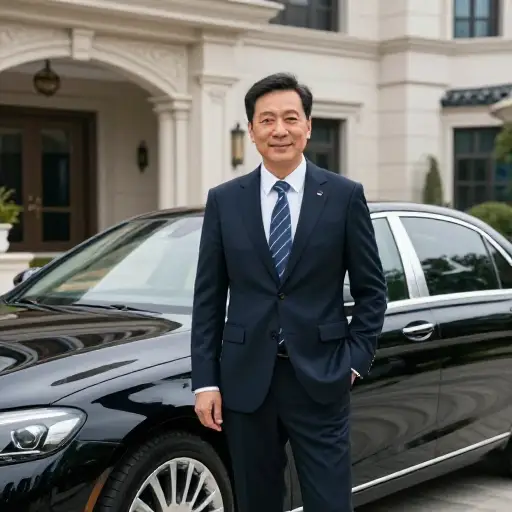 他是一个非常富有的人。