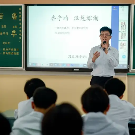 他在课堂上朗诵了一首表达思乡之情的诗歌。