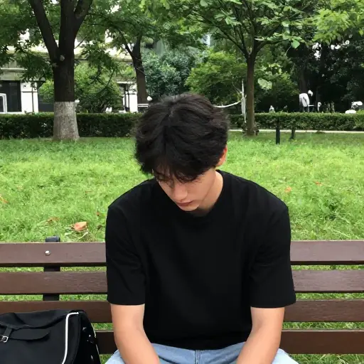他有点不开心。