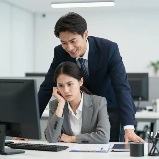 她的老板真是个令人讨厌的人。