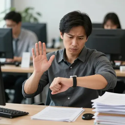 他说他太忙了——换句话说，他不感兴趣。