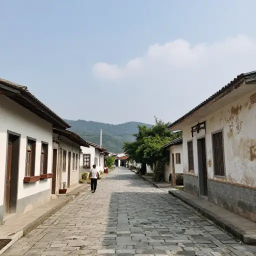 那个小镇太小了，连一家像样的餐厅都没有。