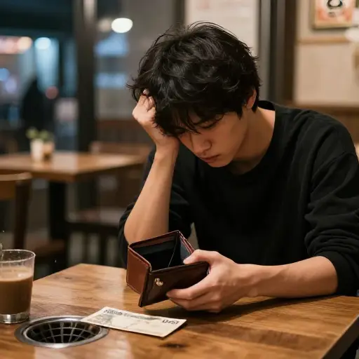 我以为所有那些晚间谈话和10万日元的投资都打了水漂。