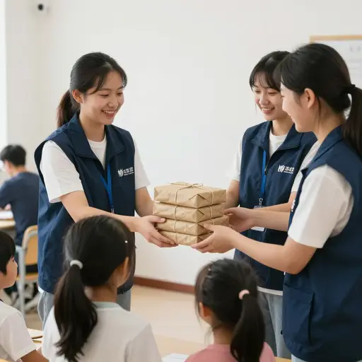 这个非营利组织严重依赖志愿者的支持。