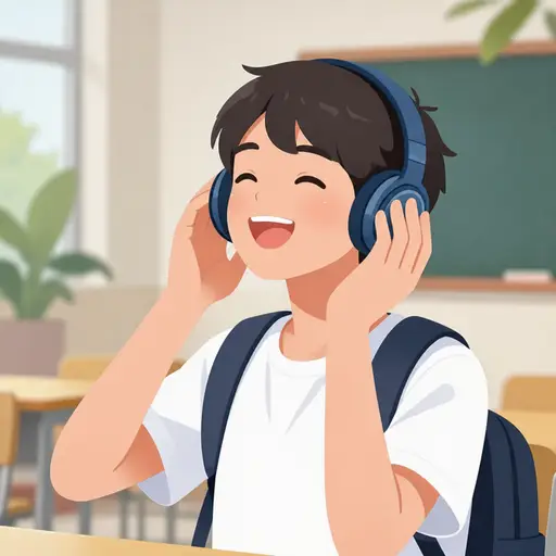 音乐使我快乐。
