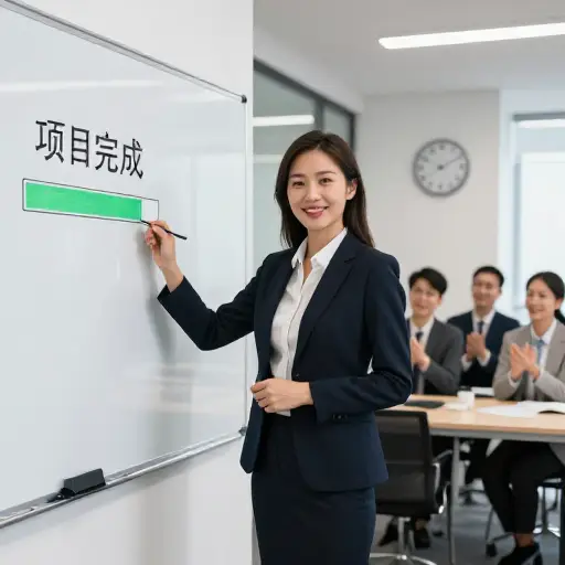 值得赞扬的是，项目按时完成了。