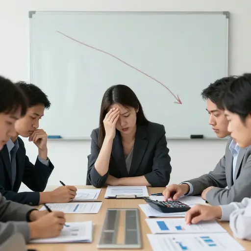 由于缺乏资金，公司不得不降低产品质量。