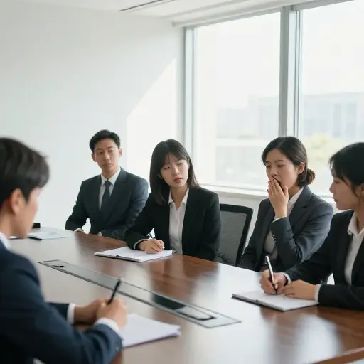 会议极其无聊。