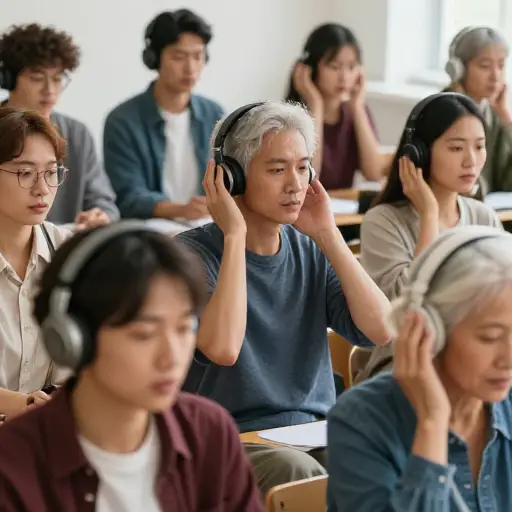 人们听音乐，不受其年龄组或社会地位的影响。