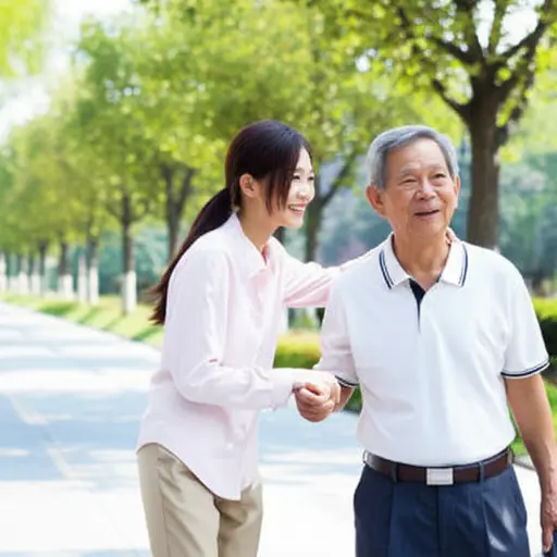 她总是帮助别人，所以得到了好的福报。