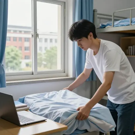 当你离家上大学时，你必须学会自力更生。