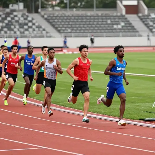 许多运动员为进入国家队的名额而激烈竞争。