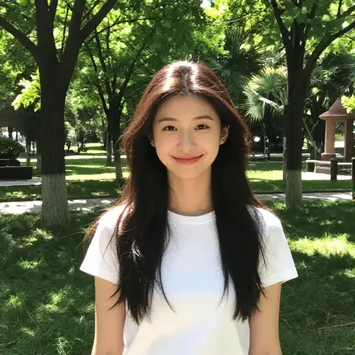 他姐姐长相相当普通，但性格极好。