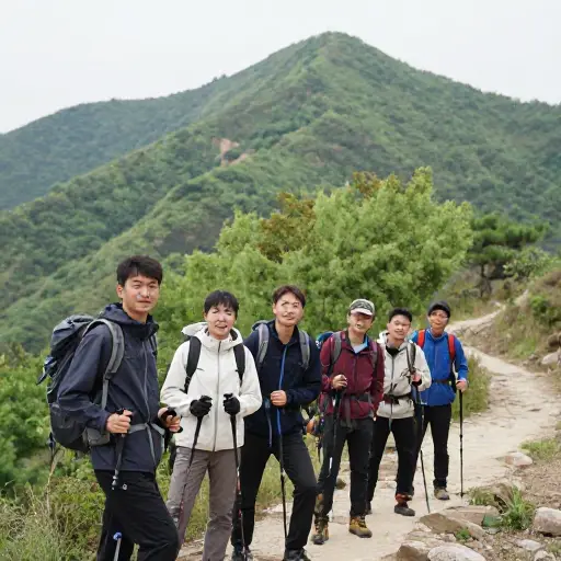 他们不想去海边，他们想去爬山。