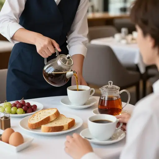 热饮包含在早餐里吗？