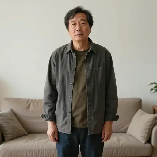 她的父亲是个奇怪的人。