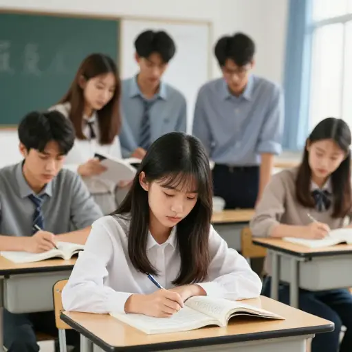 她感到被忽视了，因为她在学业上没有努力赶上她的同学们。
