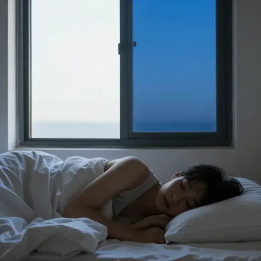 昼夜的交替让我很难调整睡眠时间。