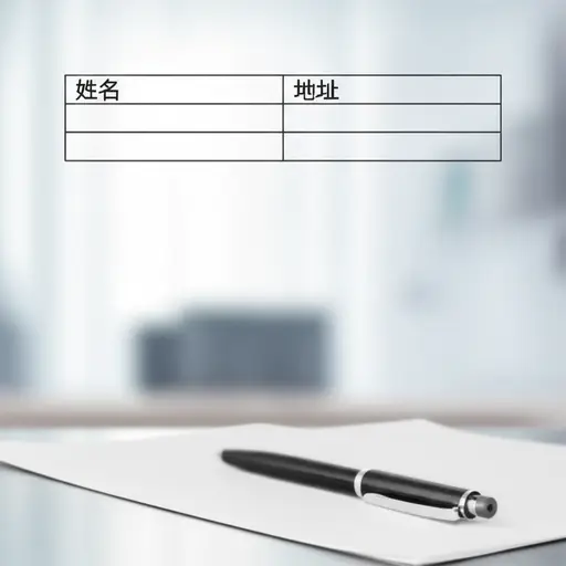 请提供您的全名和地址。