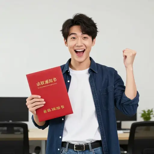 听说我得到了这份工作后，我欣喜若狂！