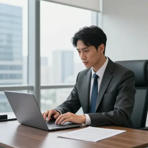 他有一份高薪工作。