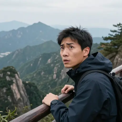 我恐高，但从山顶看到的景色绝对令人兴奋。