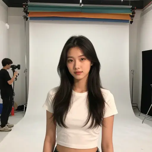 她在电视广告中开始了她的演艺生涯。
