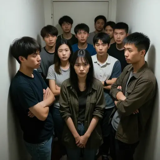 这个房间不够大，装不下我们所有人。