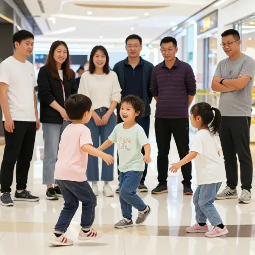我认为我们在公共场所对孩子们变得更加宽容了。
