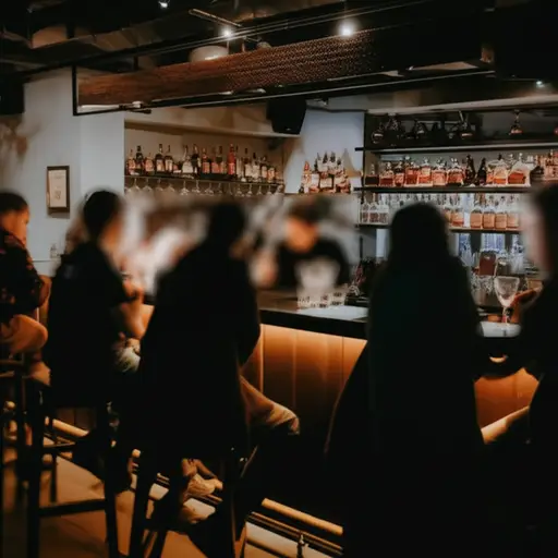 他们整个晚上都在酒吧里酗酒。