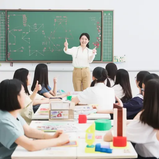 老师表扬了学生们在项目中的出色表现。