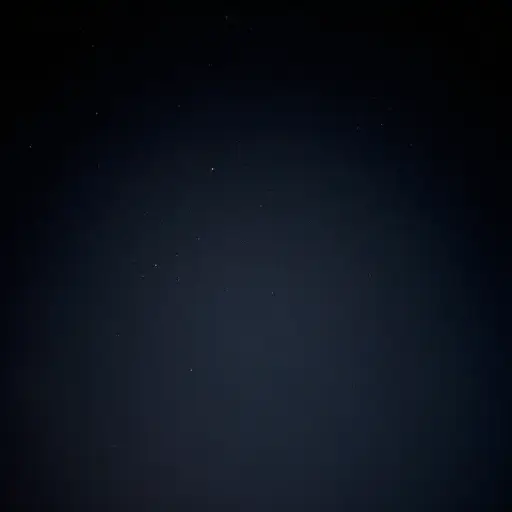 夜空是黑色的。