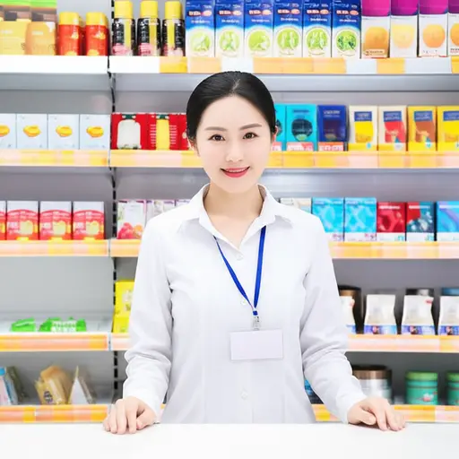 我妈妈是这家商店的经理。