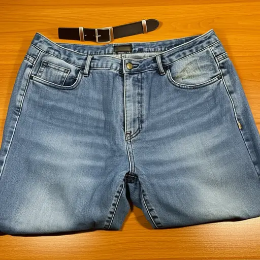 我的牛仔裤需要一条皮带。