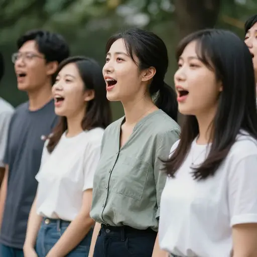 他们听起来非常和谐。