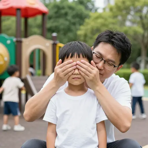 他试图尽可能长久地保护孩子们的纯真。