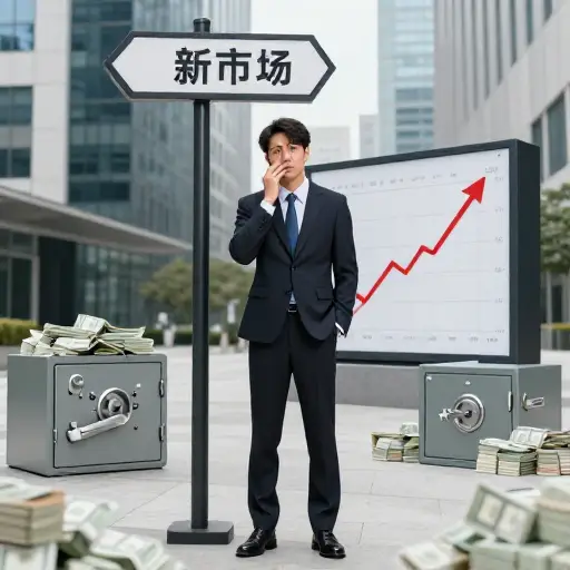 该公司想进入新市场，但这样做需要巨额投资。