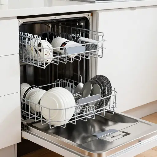 晚饭后你能把餐具放进洗碗机吗？
