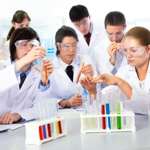 学生们对自己的科学实验项目表现出强烈的自主性。