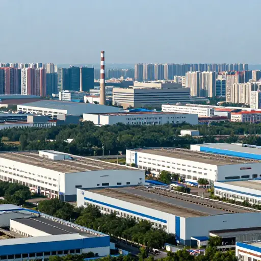 工业园位于城市的南部边缘。