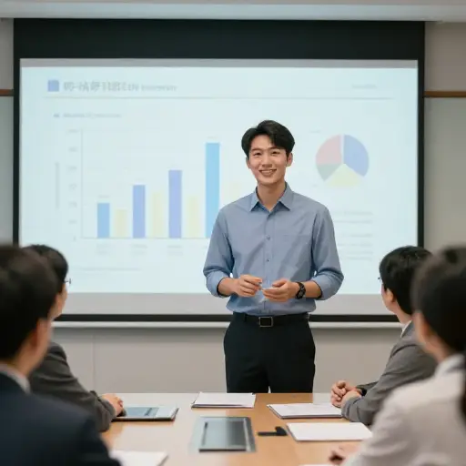 他的自信让他能够清晰地阐述自己的想法。