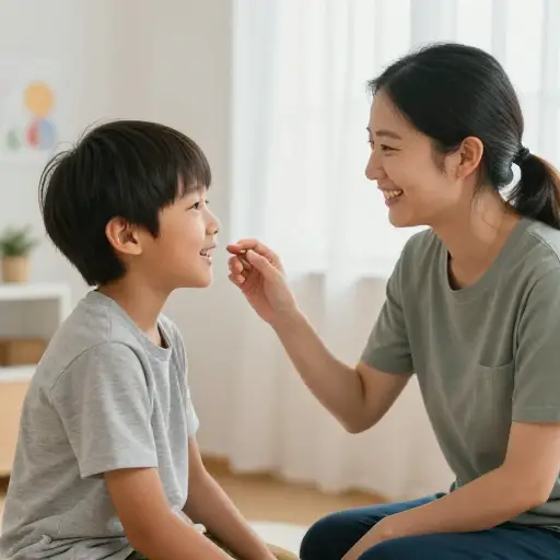 我的侄子在他的言语治疗方面取得了巨大进步。
