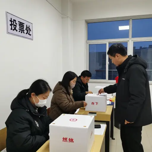 请在投票站关闭前记得投票。