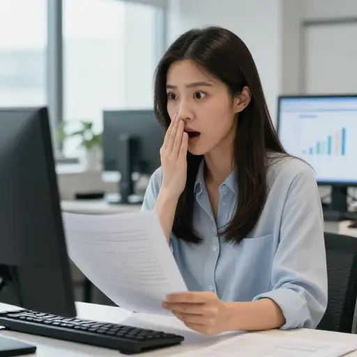 她突然意识到这个错误，从而挽救了项目免于失败。