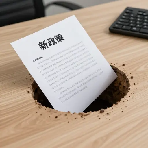 这项新政策是解决一个更深刻问题的软弱尝试。