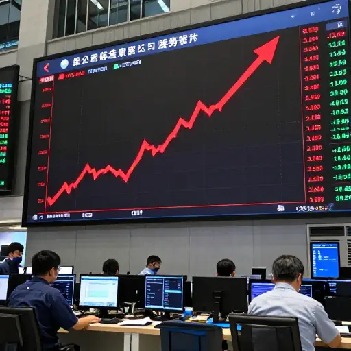该公司强劲的季度业绩使其股价在早盘交易中大涨。